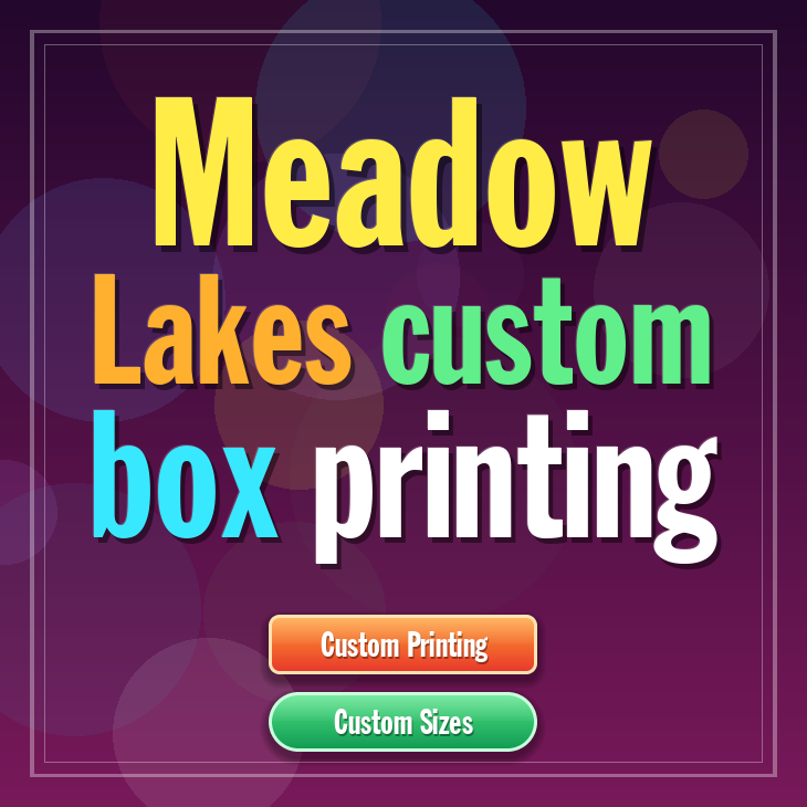 Meadow Lakes custom box printing