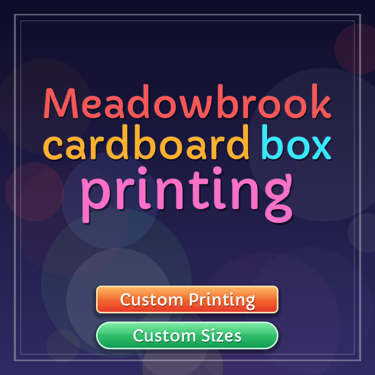 Meadowbrook cardboard box printing