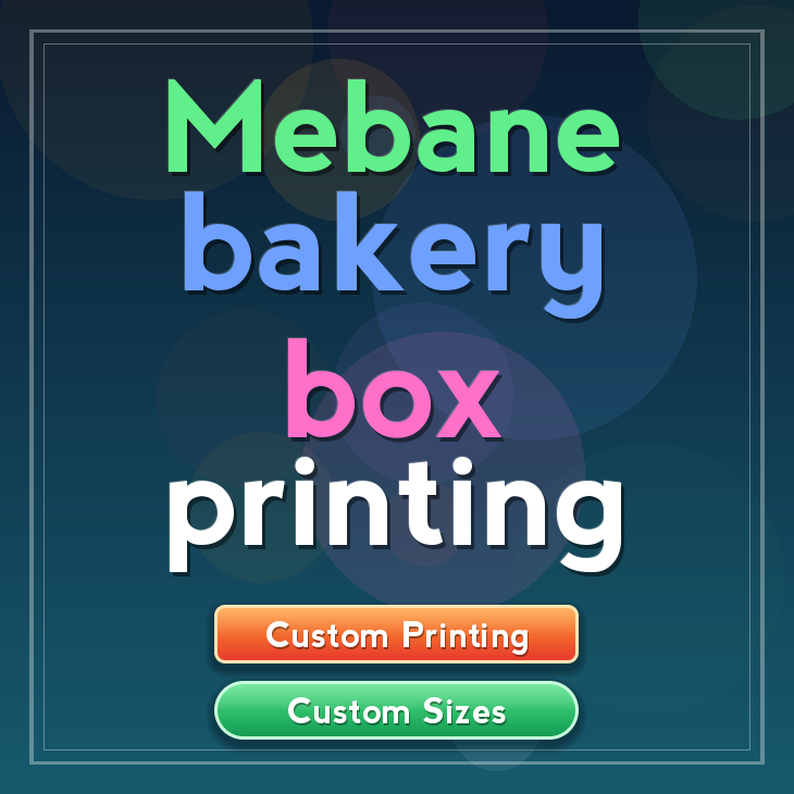 Mebane bakery box printing
