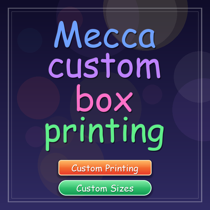 Mecca custom box printing