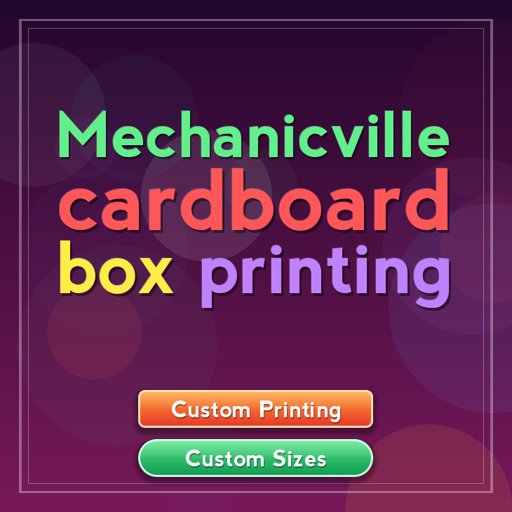 Mechanicville cardboard box printing
