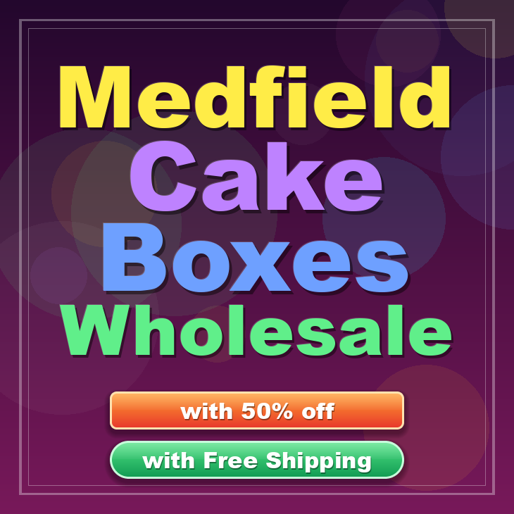 Medfield cake boxes