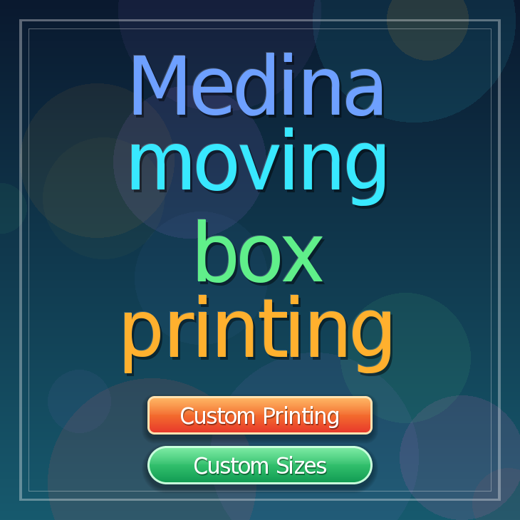 Medina moving box printing