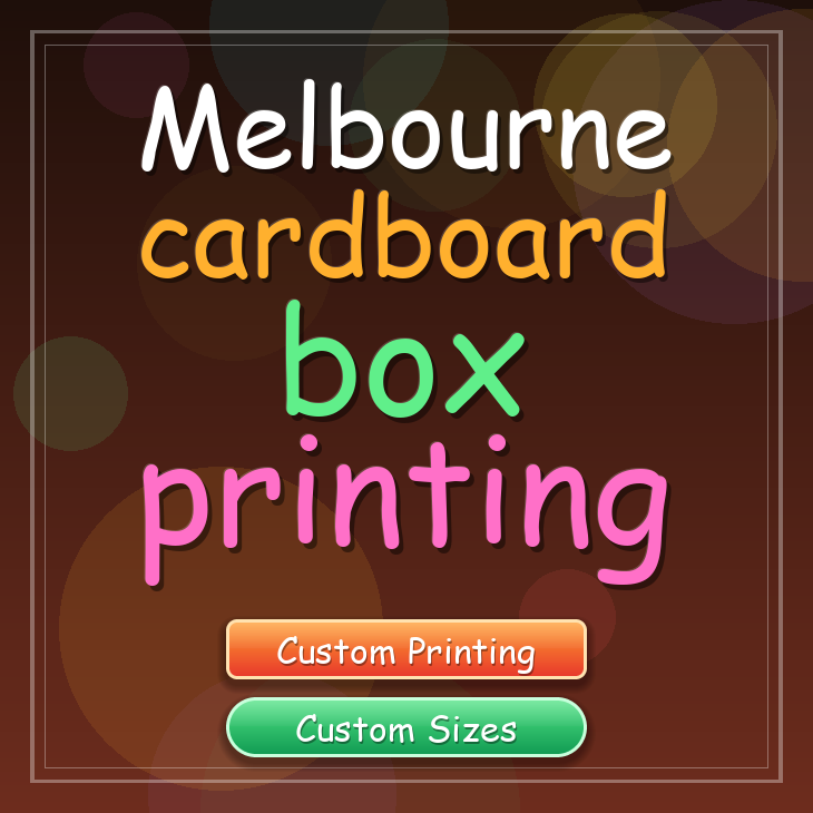 Melbourne cardboard box printing