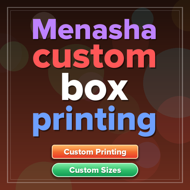 Menasha custom box printing