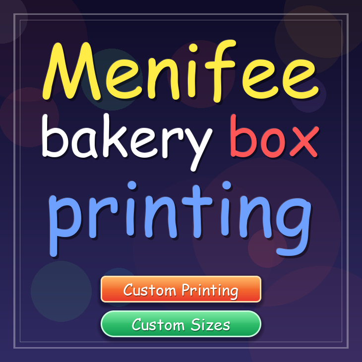 Menifee bakery box printing