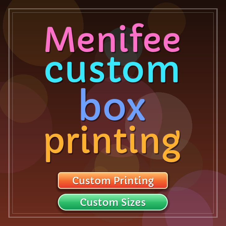 Menifee custom box printing