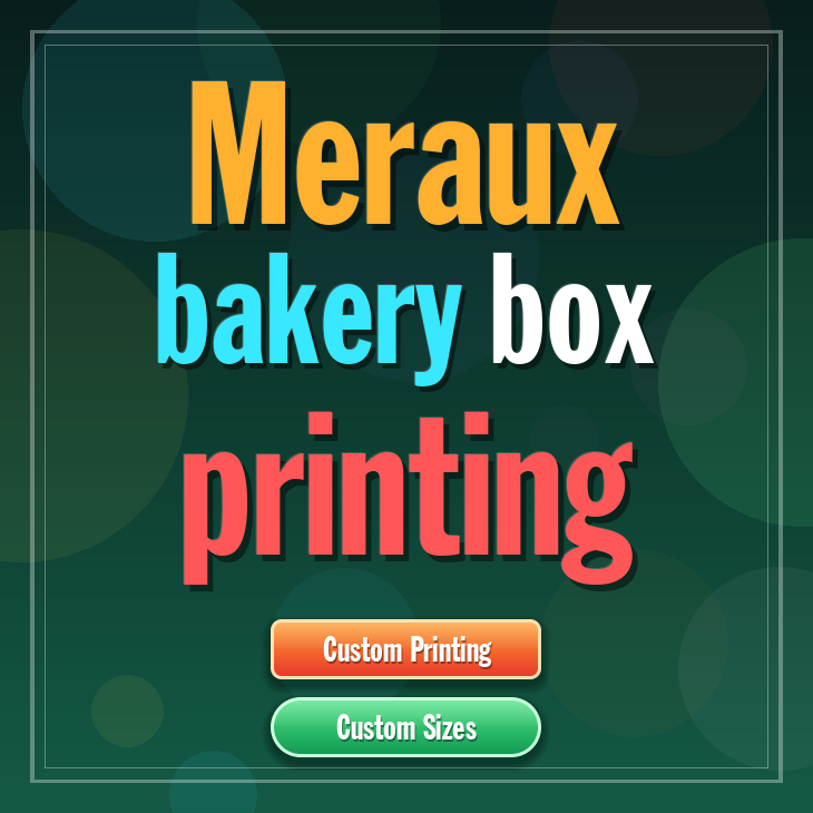 Meraux bakery box printing