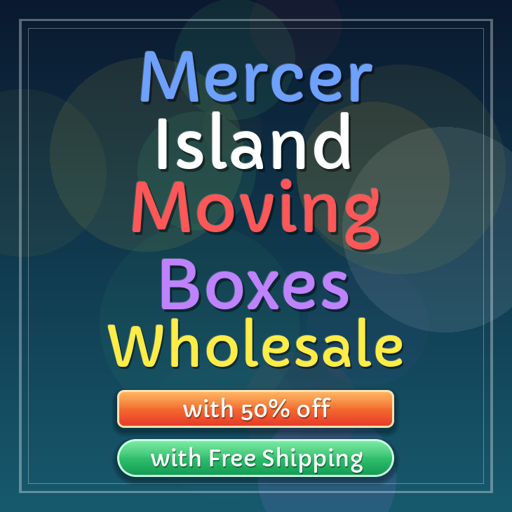 Mercer Island moving boxes