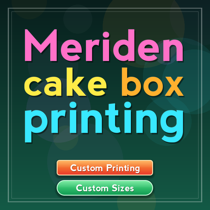 Meriden cake box printing