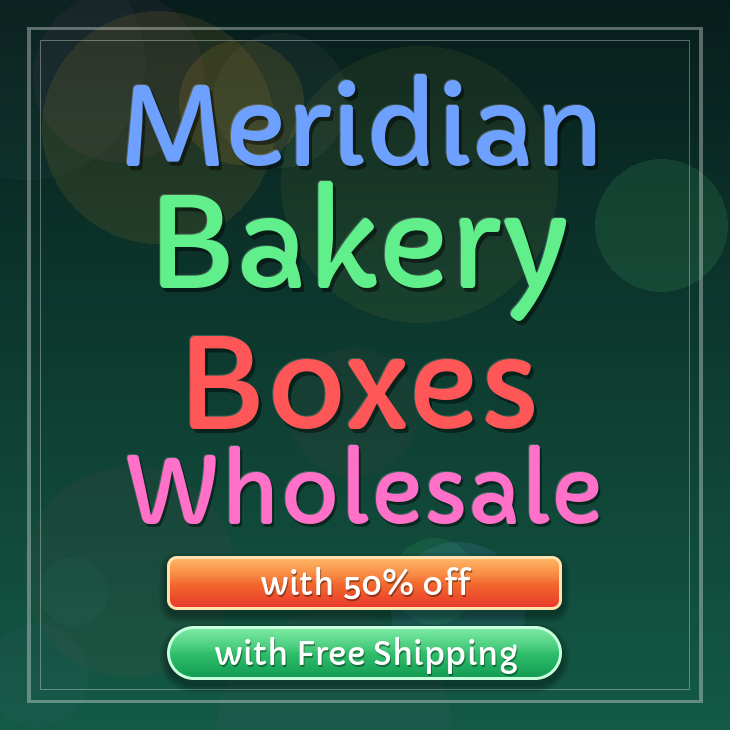 Meridian bakery boxes