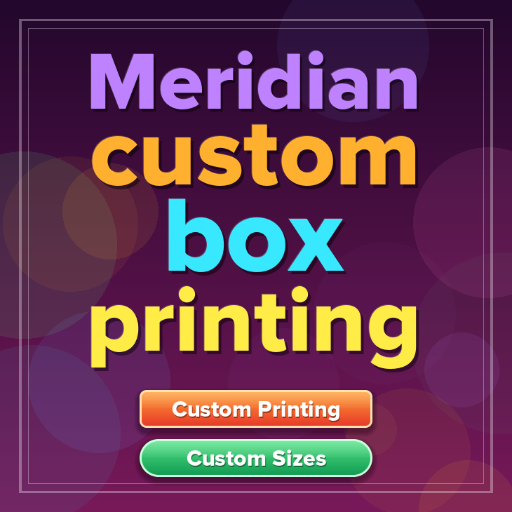Meridian custom box printing