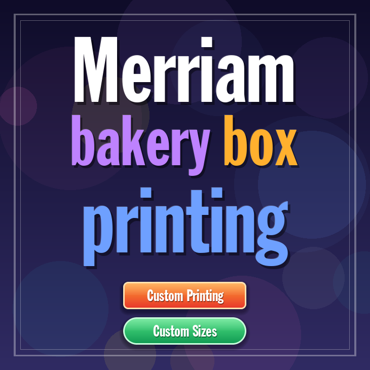 Merriam bakery box printing