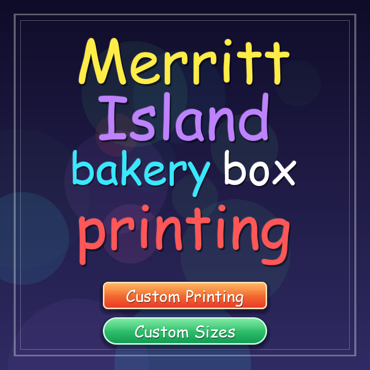 Merritt Island bakery box printing