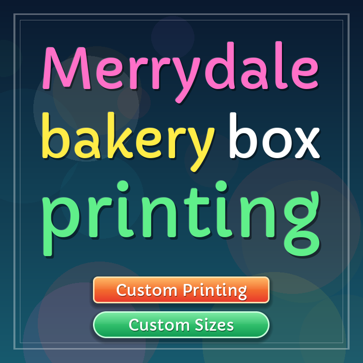 Merrydale bakery box printing