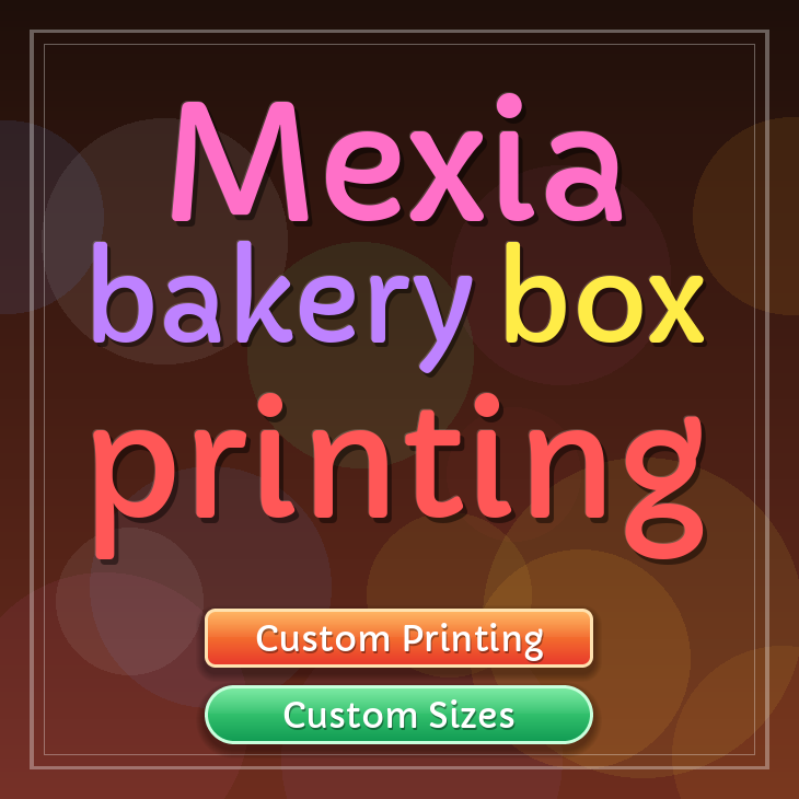 Mexia bakery box printing