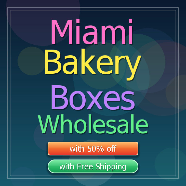 Miami bakery boxes