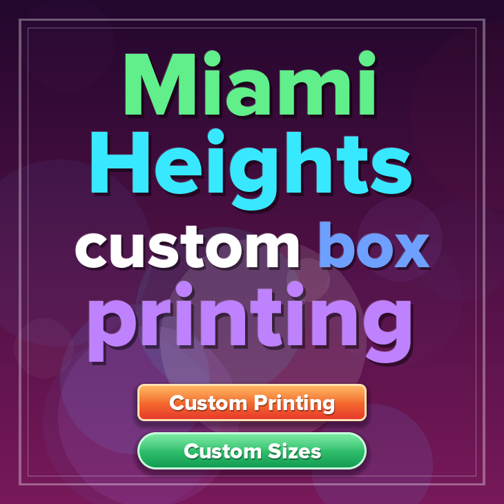 Miami Heights custom box printing