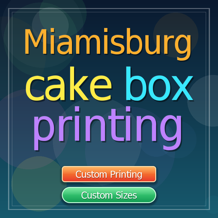 Miamisburg cake box printing