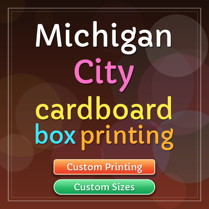 Michigan City cardboard box printing