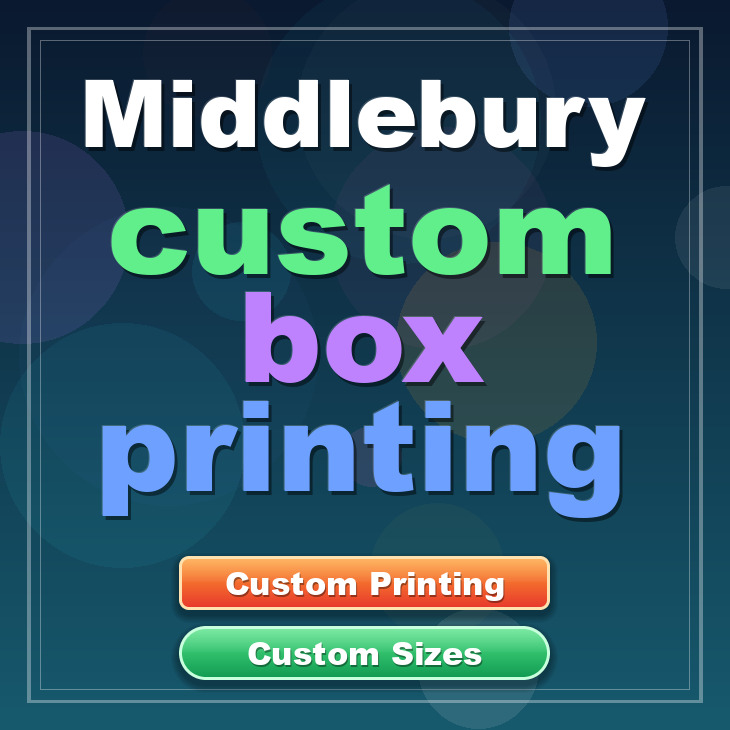 Middlebury custom box printing