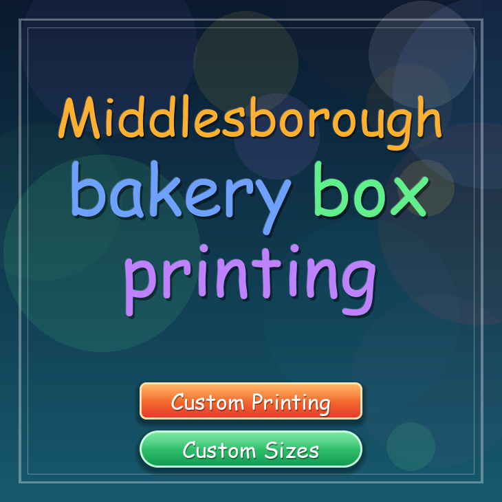 Middlesborough bakery box printing