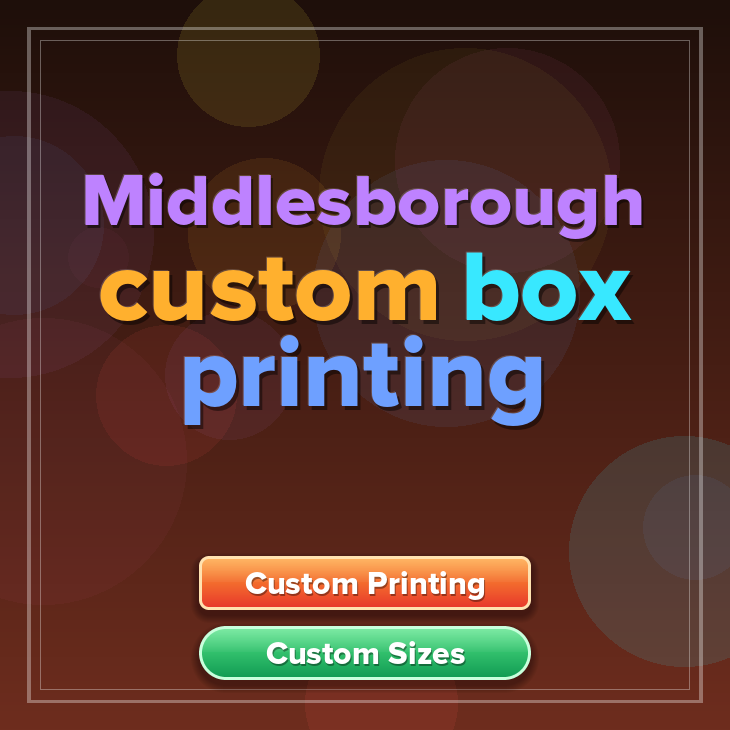 Middlesborough custom box printing