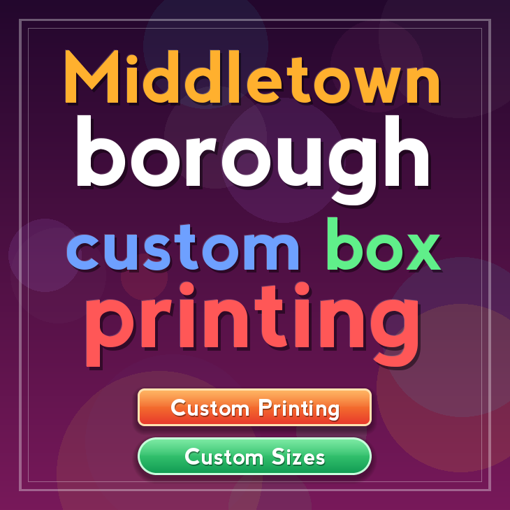 Middletown borough custom box printing