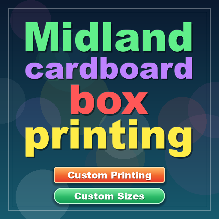 Midland cardboard box printing