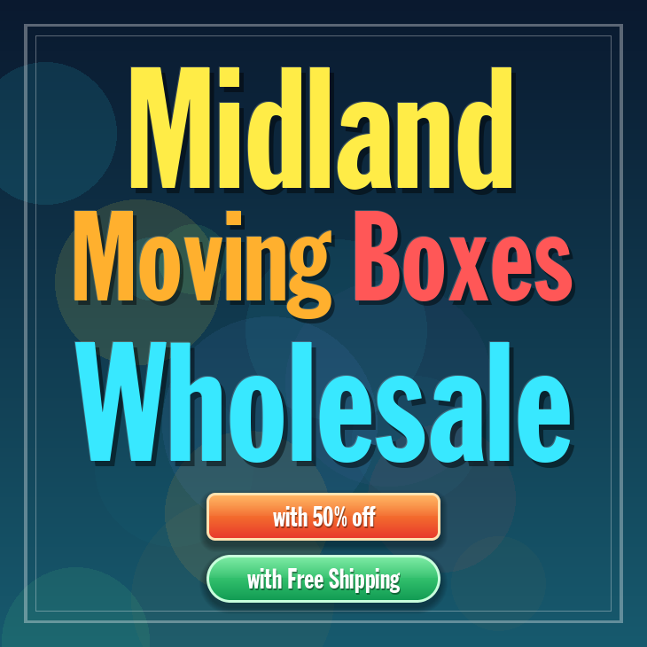 Midland moving boxes