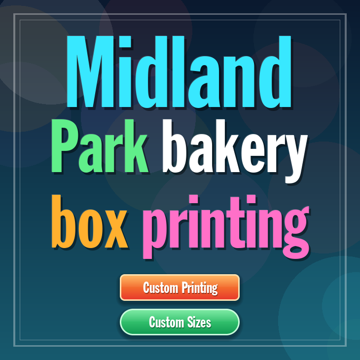 Midland Park bakery box printing