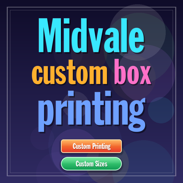 Midvale custom box printing