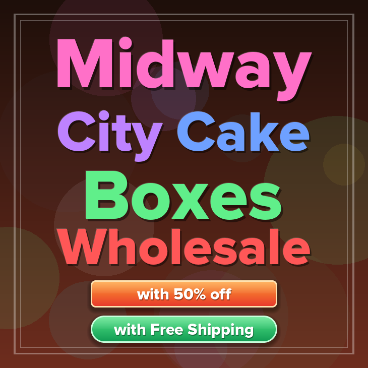Midway City cake boxes