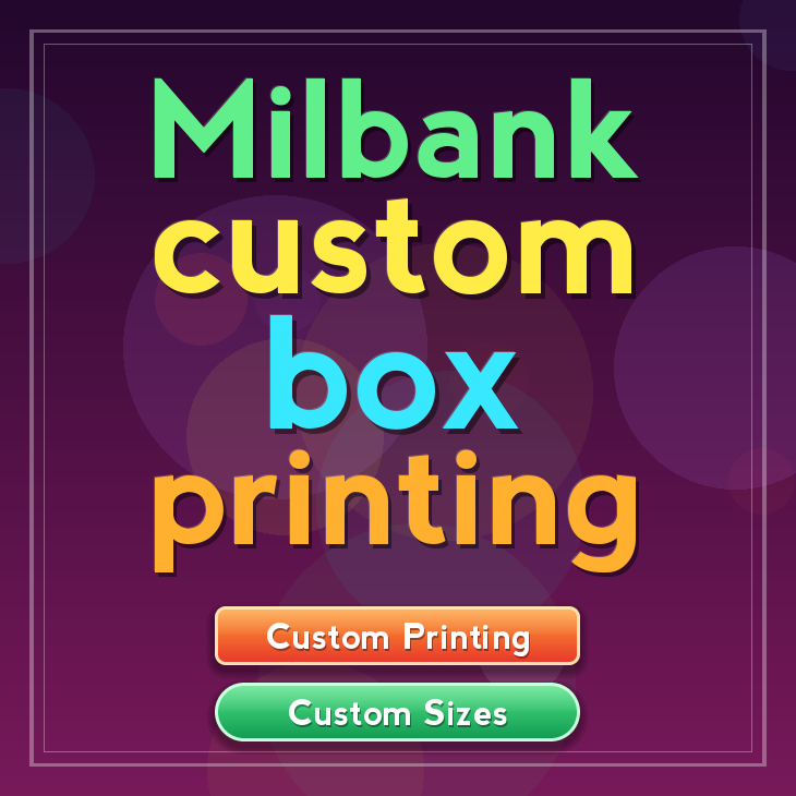 Milbank custom box printing
