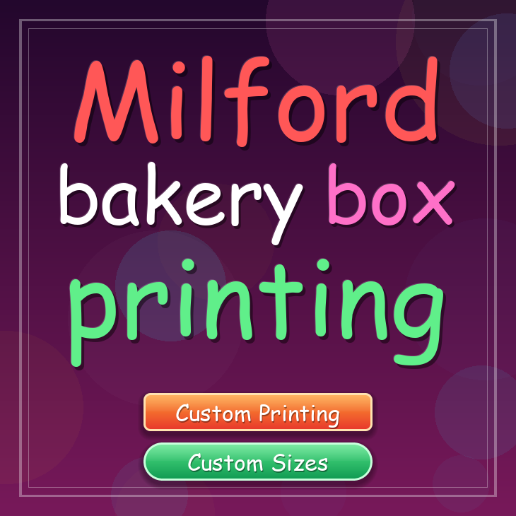 Milford bakery box printing