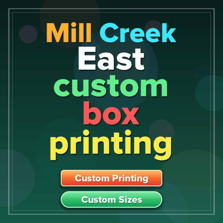 Mill Creek East custom box printing