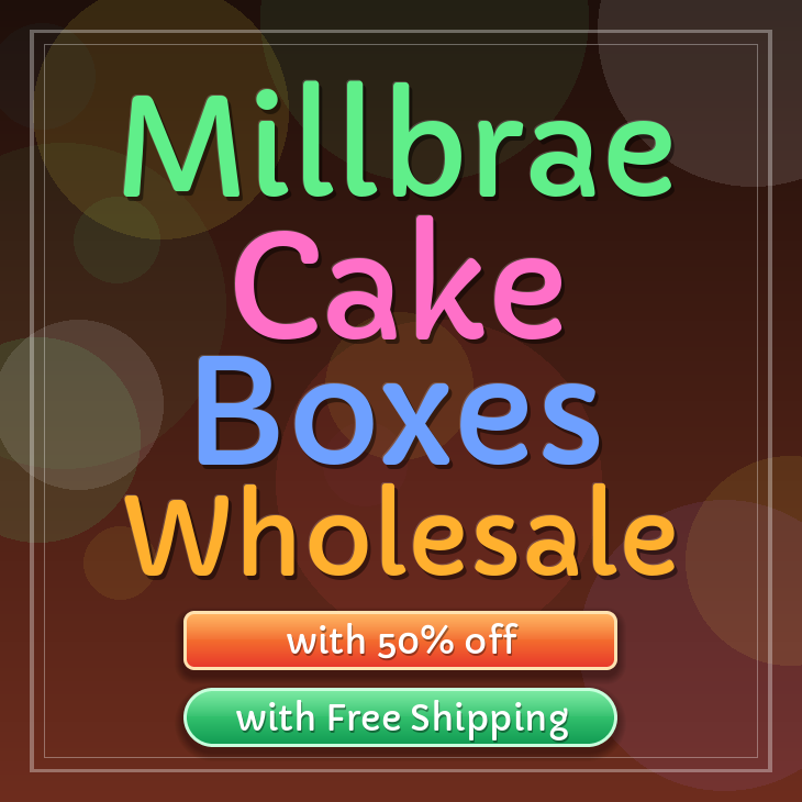 Millbrae cake boxes