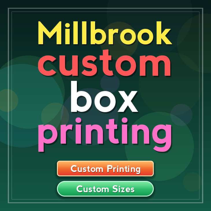 Millbrook custom box printing