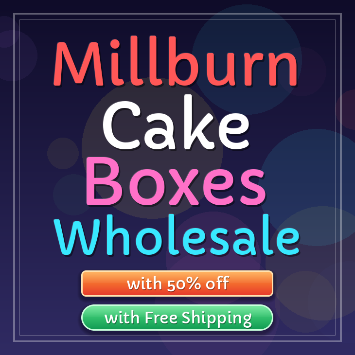 Millburn cake boxes