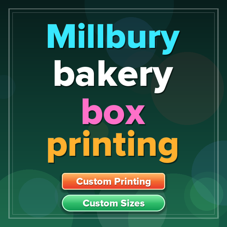 Millbury bakery box printing