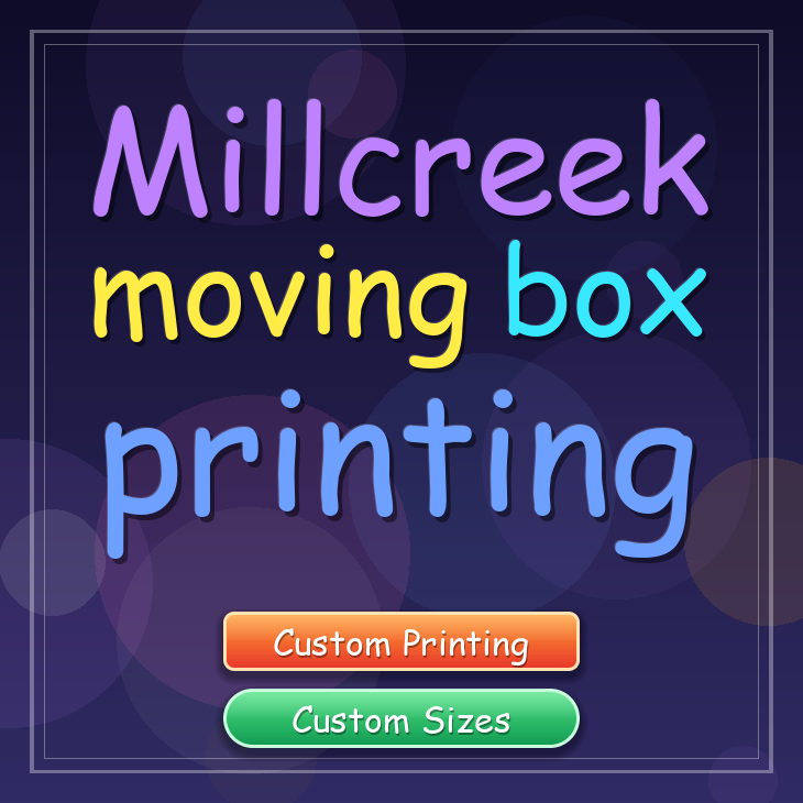 Millcreek moving box printing