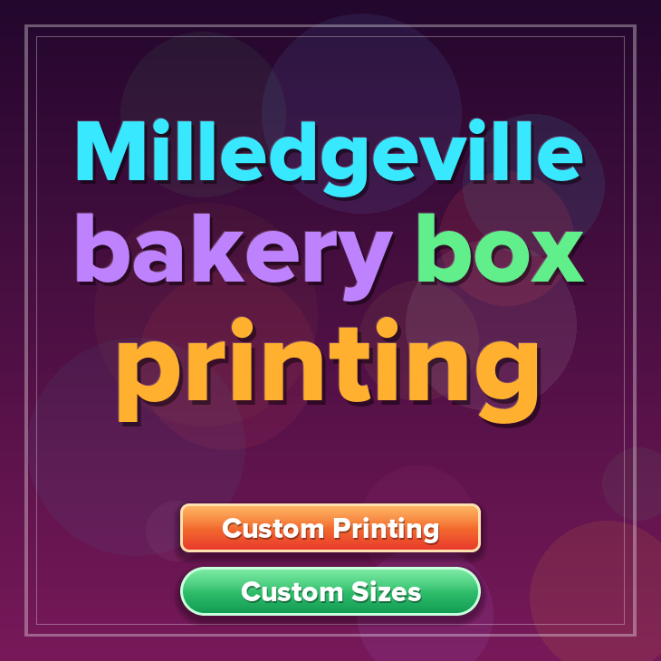Milledgeville bakery box printing