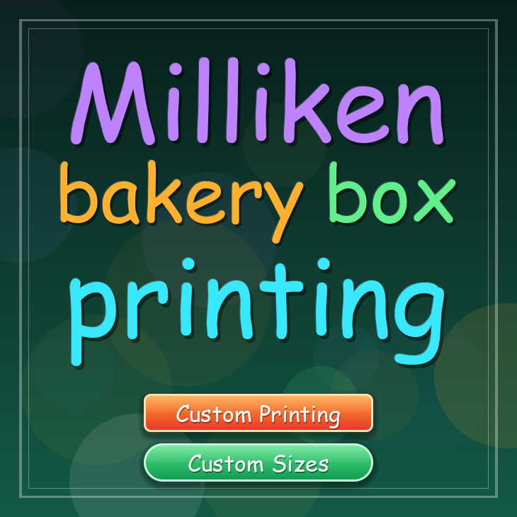 Milliken bakery box printing