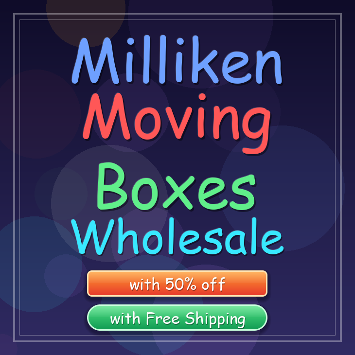 Milliken moving boxes