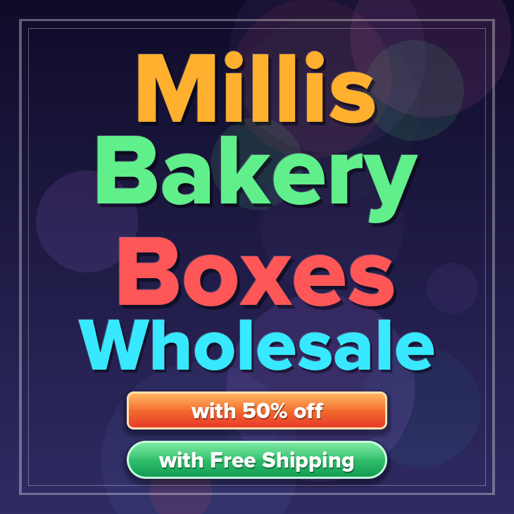 Millis bakery boxes