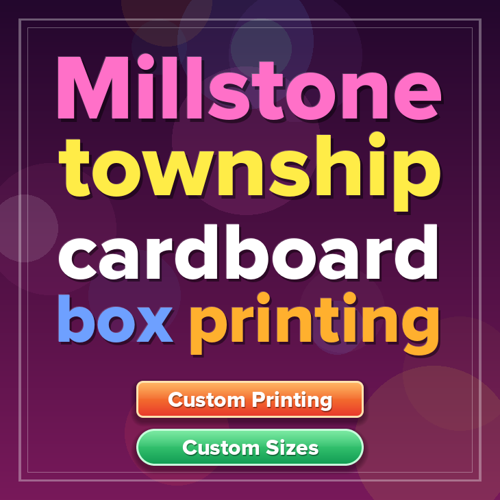 Millstone township cardboard box printing