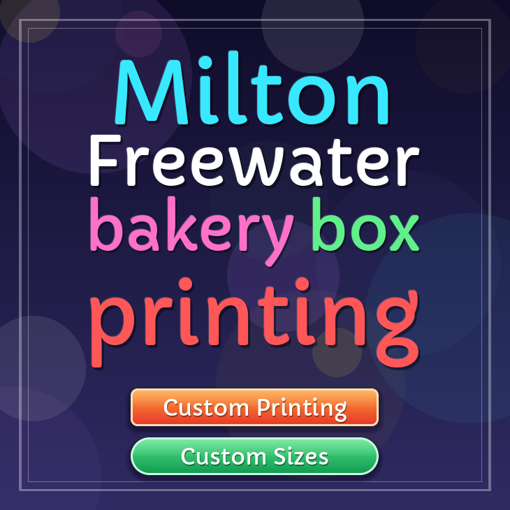 Milton Freewater bakery box printing