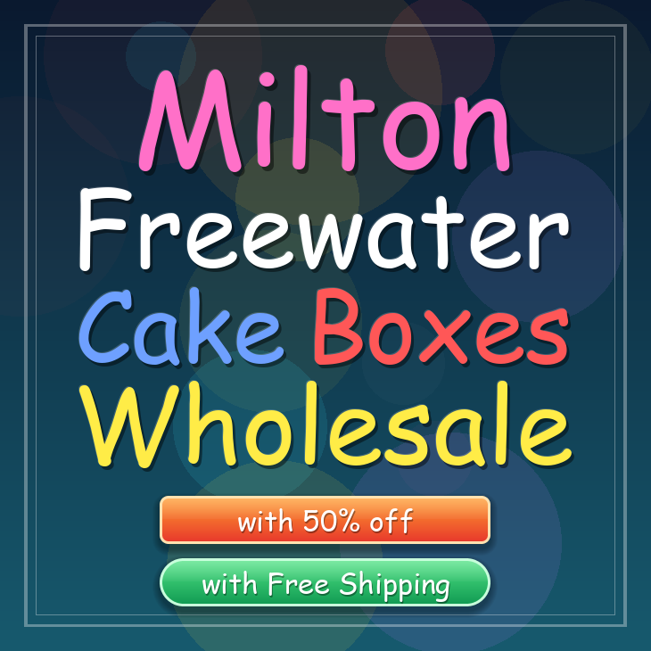 Milton Freewater cake boxes