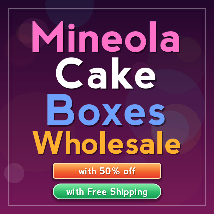 Mineola cake boxes