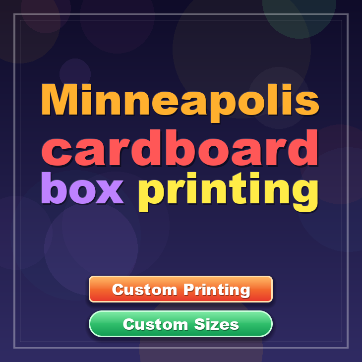Minneapolis cardboard box printing